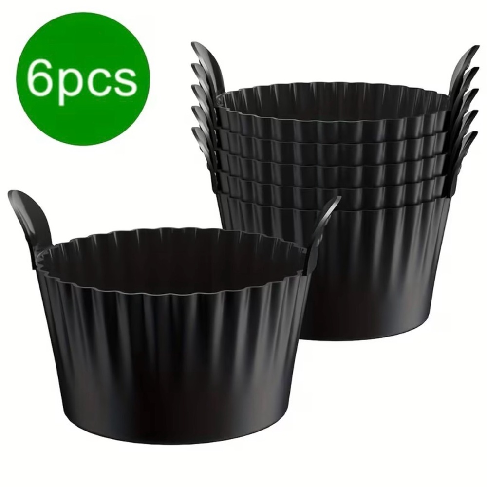 Silicone Baking Cups Air Fryer Non-Stick Round Muffin Tart Molds Cakes Cupcakes